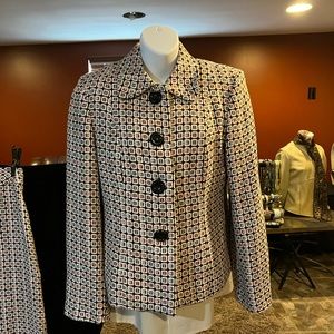 Chapter One multi color suit sz 6